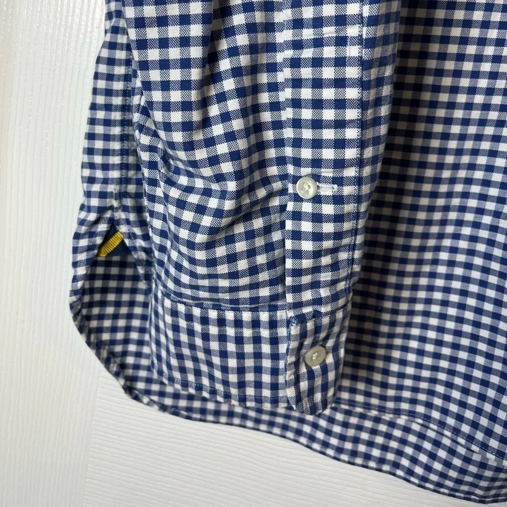 Ralph Lauren Blue Gingham Oxford Shirt XXL